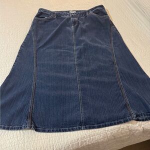 Cato Dark Blue Denim Skirt